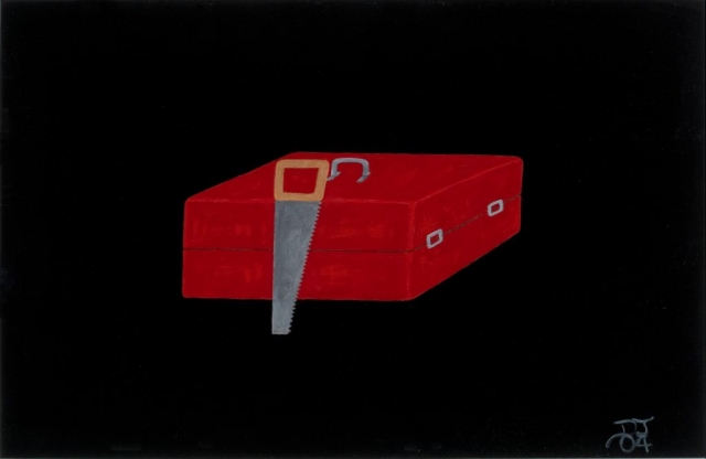 Red Toolbox and Saw